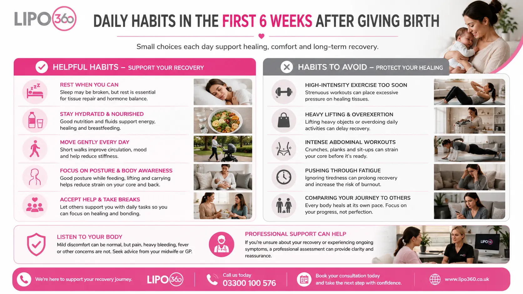 What to Do (and Avoid) in the First 6 Weeks After Giving Birth To Avoid Diastasis Recti 3 First 6 Weeks After Giving Birth To Avoid Diastasis Recti East Malling : Daily Habits in the First 6 Weeks After Giving Birth